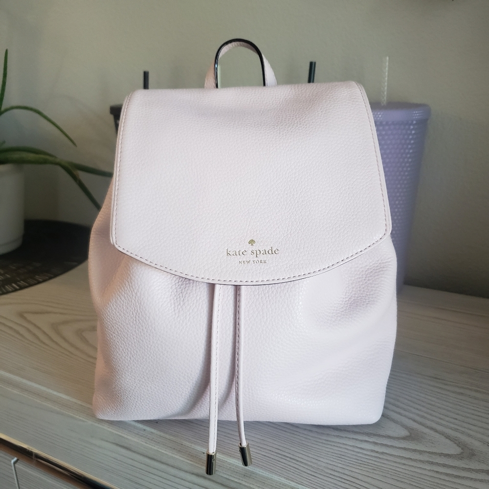 NWOT Kate Spade ♠️ Light Pink leather backpack